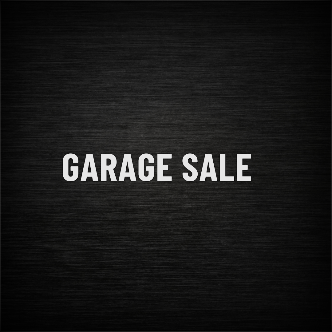 Wisher Performance Garage Sale